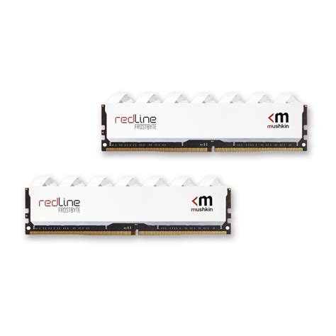 Barrette mémoire Mushkin Redline White DDR4 UDIMM 16 Go 2x 8 Go 3200 MHz