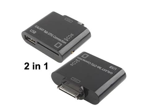 2 In 1 Usb Connection Kit Voor Samsung Galaxy Tab