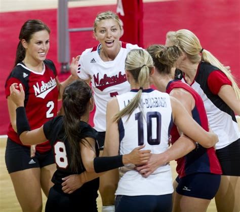 Photos Nebraska Volleyball Red White Scrimmage 8 24 13 Volleyball