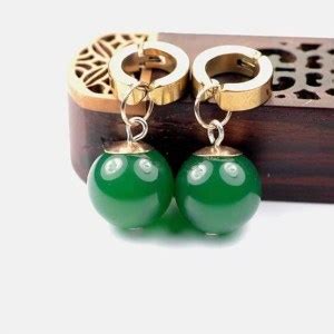 Potara Earrings Dragon Ball On Sale • The Green Crystal