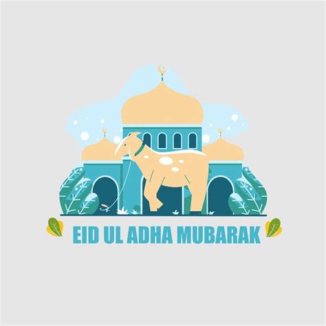 Eid Al Adha Mubarak Islamisches Festival Social Media Banner Vorlage