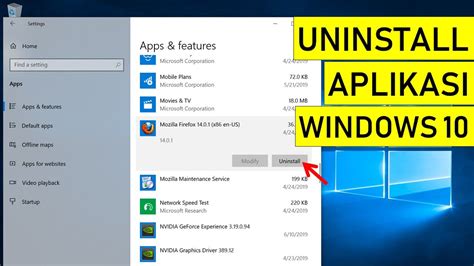Cara Menghapus Atau Uninstall Program Aplikasi Di Laptop Windows