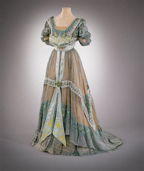 Evening Dress Callot Soeurs 1907 1908 The Hillwood Museum Historical