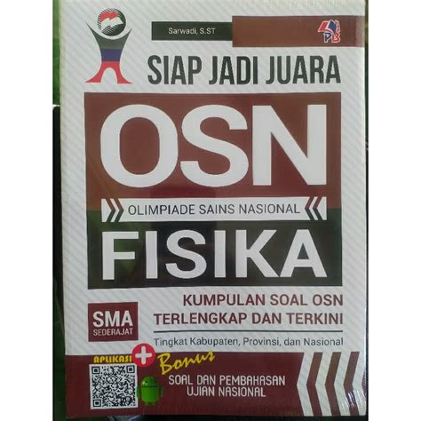 Jual SIAP JADI JUARA OSN OLIMPIADE SAINS NASIONAL FISIKA SMA