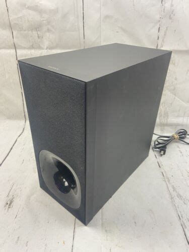 Sony Sa Wct Watts Wireless Subwoofer For Ht Ct Soundbar For