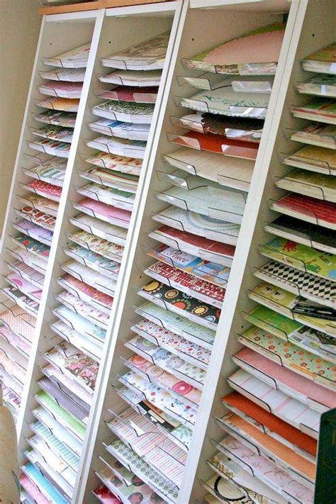 Magical Craft Room Storage Solution Scrapbook Paper Storage