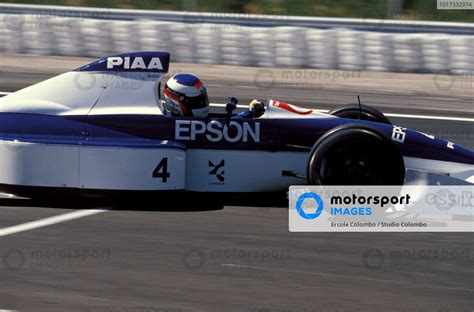 Jean Alesi Tyrrell 019 Ford French GP Motorsport Images