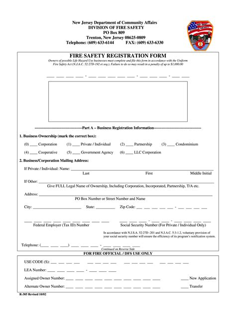 Fire Registration Fill Online Printable Fillable Blank Pdffiller