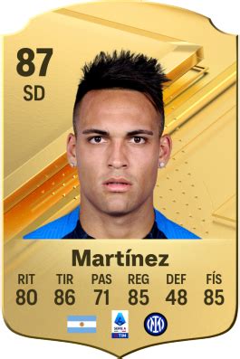 Valoraciones Jugadora de EA Sports FC 24 Lautaro Martínez Electronic Arts