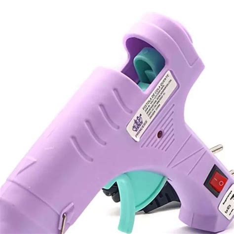 Pistola Cola Quente Pequena Lilas Princess 20W