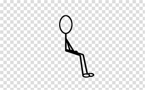 Stick Figure Sitting