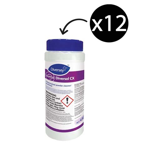 Diversey Suma Diversol Cx D106 Chlorinated Cleanersanitiser Powder