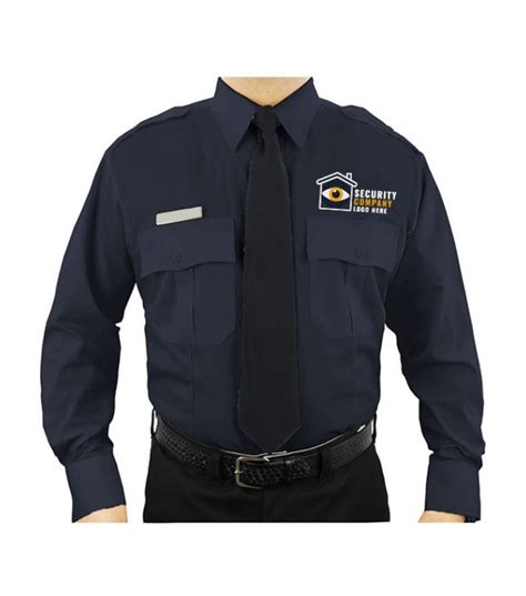 Security Officer Uniform Shirts With Tie | Security Uniforms India