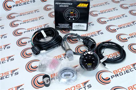 AEM UEGO Wideband O2 Air Fuel Ratio Gauge AFR 52mm With 4 9 LSU Sensor