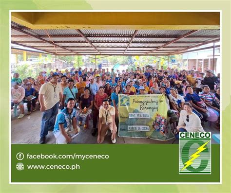 Iec Ceneco Conducts Pulong Pulong Sa Brgy Sta Rosa Murcia