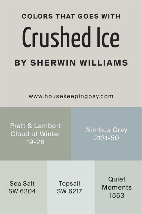 Colors That Goes With Crushed Ice Sw 7647 By Sherwin Williams Sherwin