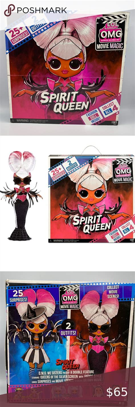 LOL Surprise OMG Movie Magic Spirit Queen Fashion Doll With 25