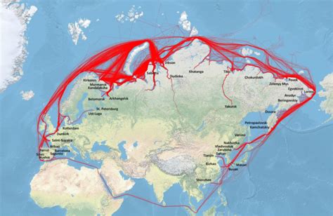 NSR Shipping Activities In 2022 Centre For High North Logistics