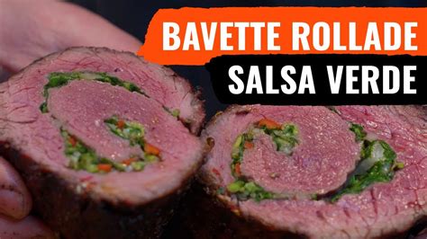 Bavette Rollade Met Salsa Verde Op De BBQ YouTube