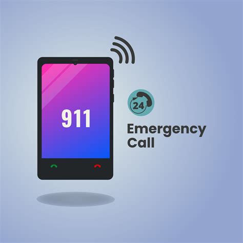 emergency cell phone call