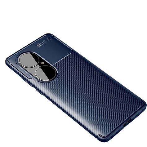 RMPACK Huawei P50 Pro Tok Szilikon TPU NEW Carbon Fiber Karbon Minta