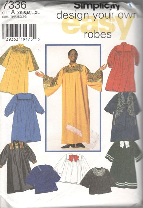 Printable Graduation Gown Pattern