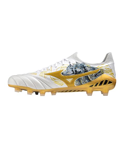 Mizuno Morelia Neo III Elite FG Sergio Ramos I White Gold LIMITED