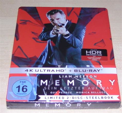 Memory Sein Letzter Auftrag Limitierte Steelbook K Uhd Blu Ray Blu