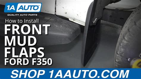 Installing Mud Flaps On 2023 Ford F150