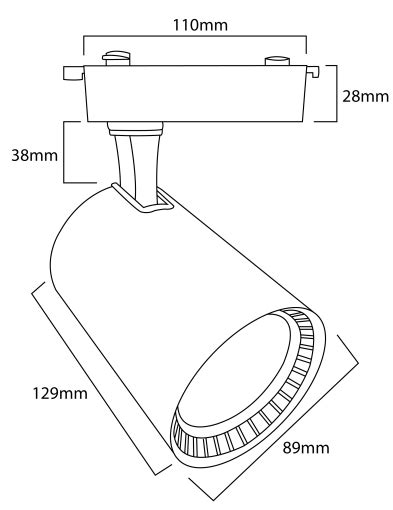 Imitos Eco Series Track Light W Tr W Sirim Selangor Malaysia