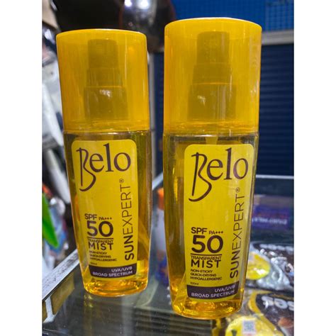 BELO SUN EXPERT SPF50 TRANSPARENT MIST 100ml Shopee Philippines