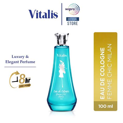 Jual VITALIS EAU DE COLOGNE BIRU FEMME CHIC 100ML Shopee Indonesia