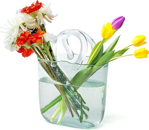 Stapel Oben Auf Dem Kopf Von Vase Langstielige Blumen Massage