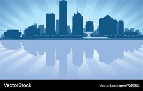 Milwaukee Skyline SVG