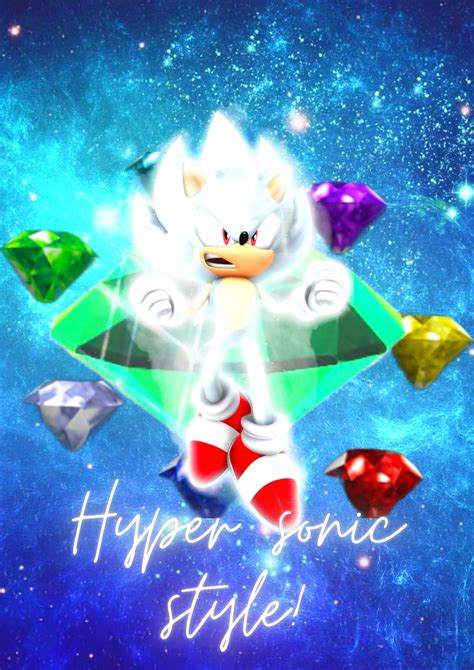 Hyper sonic style! by sonicAndTailsSquadYT on DeviantArt