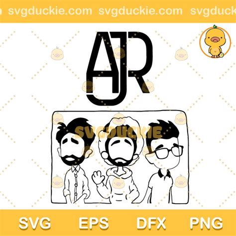 Ajr Band Svg Designed For The Ajr Band Svg