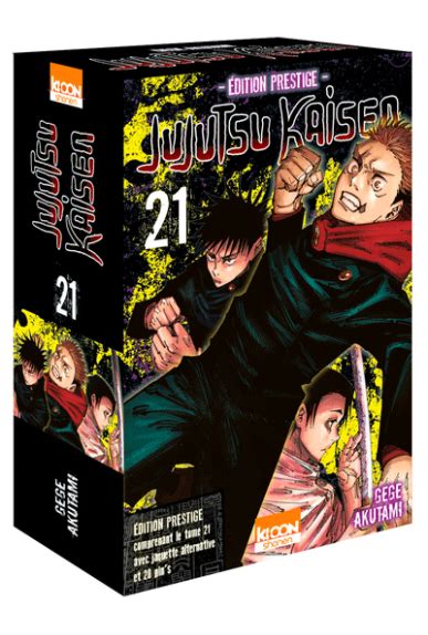 Jujutsu Kaisen Tome 21 Prestige Ki Oon Excalibur Manga