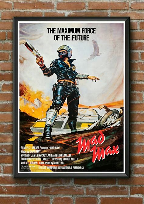 Mad Max Movie Poster Version 12 1979 Movie Film Poster Print