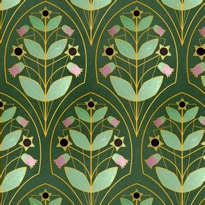 Art Deco Fabric Wallpaper And Home Decor Spoonflower In Art