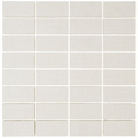 Itona Tile 1 X 3 Ceramic Mosaic Tile In Modern Text Beige Wayfair