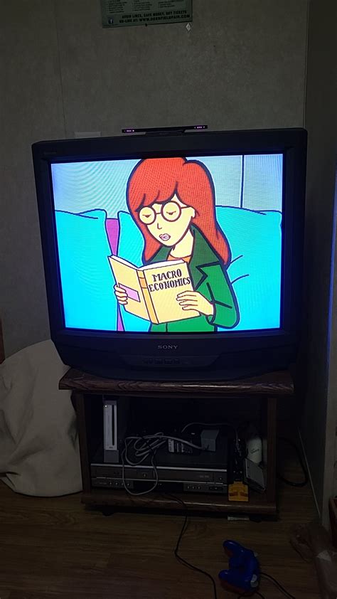 Watching Daria On My Trinitron Via My Dvd Player Rdaria