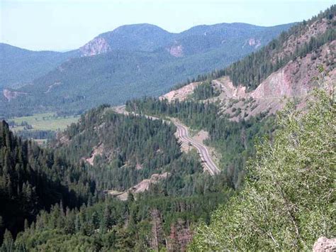 Motorcycle Colorado Passes And Canyons Wolf Creek Pass