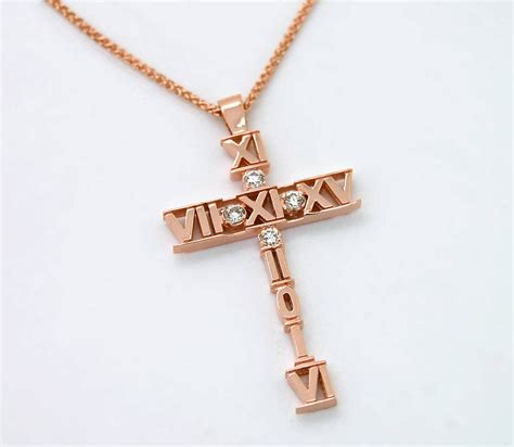 14K Gold Cross Necklace Women Solid Gold Cross Pendant Etsy