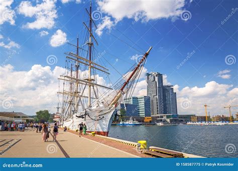 Gdynia, Poland 15 September 2021. Baltic Container Terminal In Gdynia ...