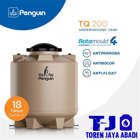 Jual Tandon Toren Tangki Air Underground Penguin TQ 200 2 000