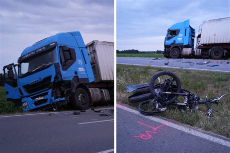 Zwei Menschen Sterben Bei Zusammensto Von Motorrad Und Lkw Nahe Kamenz