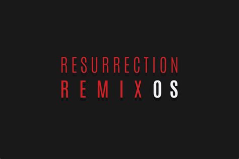 Resurrection Remix Based On Android Pie Is Here For The Oneplus