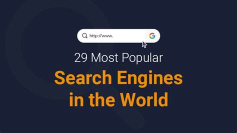 29 Most Popular Search Engines In The World Logicranks