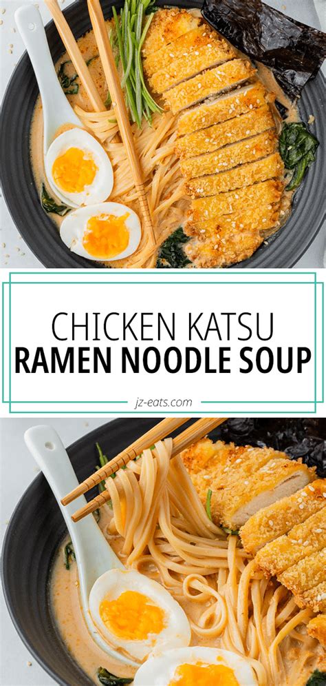 Delicious Chicken Katsu Ramen