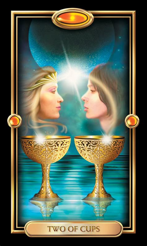 Minor Arcana Two Of Cups Numerologist Two Of Cups Angel Deck